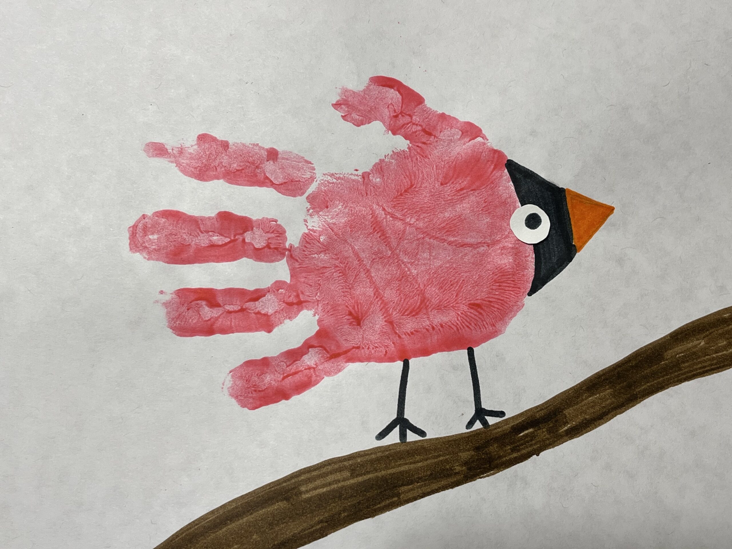 handprint cardinal